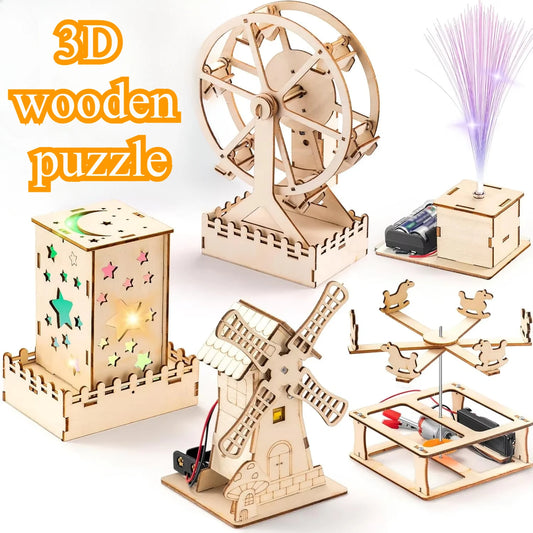 Wood Craft Kit STEM Kits DIY Science Building Projects