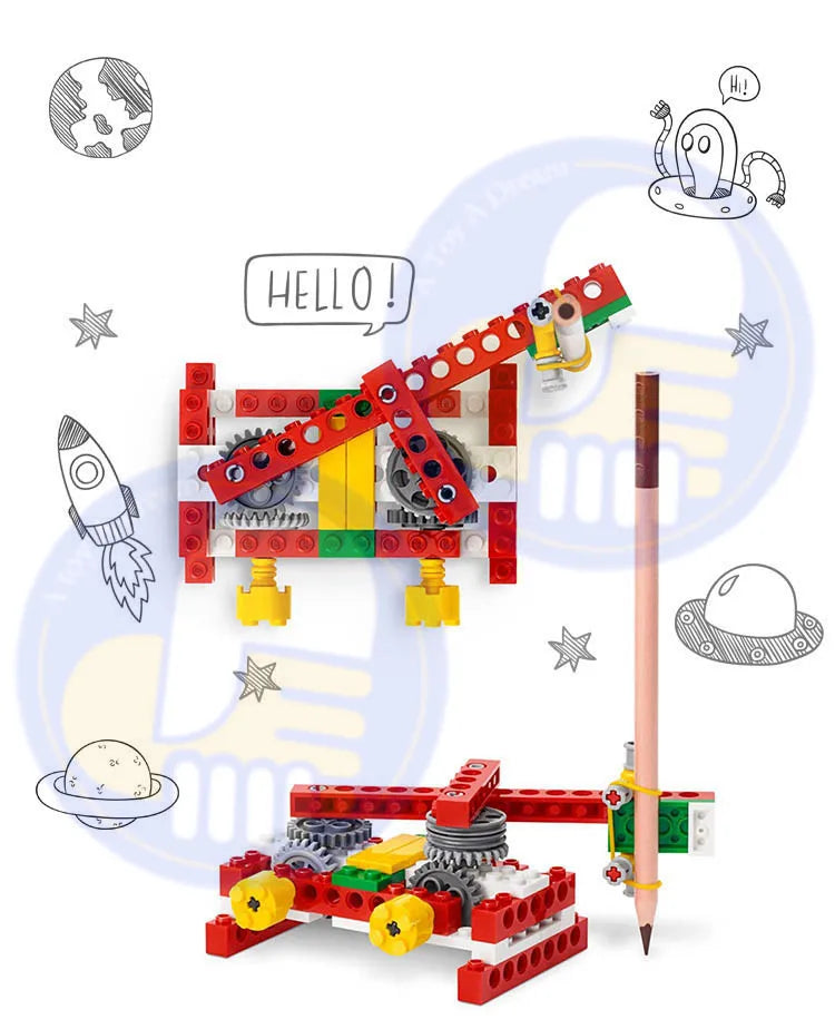 Simple Machines Set Building Blocks