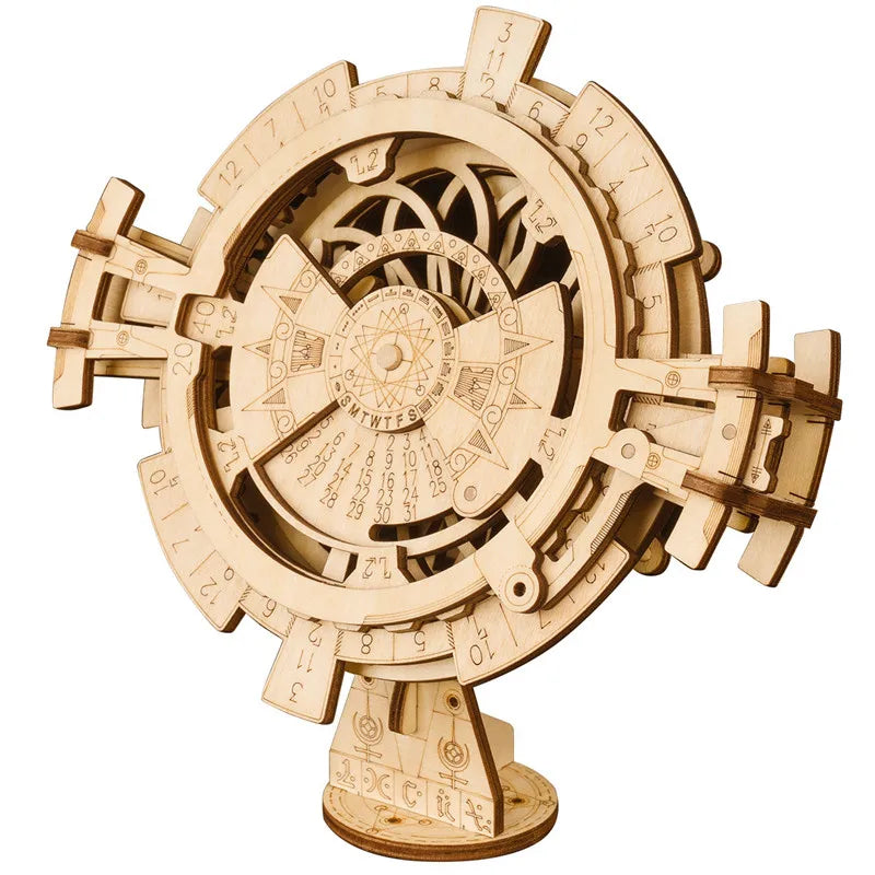 DIY 3D Wooden Mechanical Puzzle