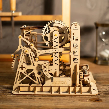 DIY 3D Wooden Mechanical Puzzle