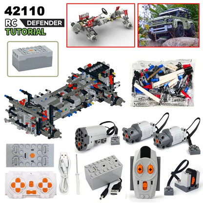 Building Blocks Kit for Land 42110 Defenders Rover SUV DIY Bricks Toy