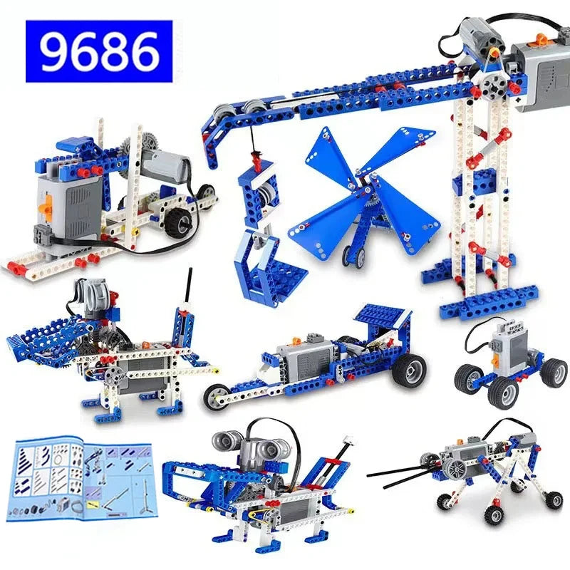 Motorized Mechanisms Base Set Building Blocks