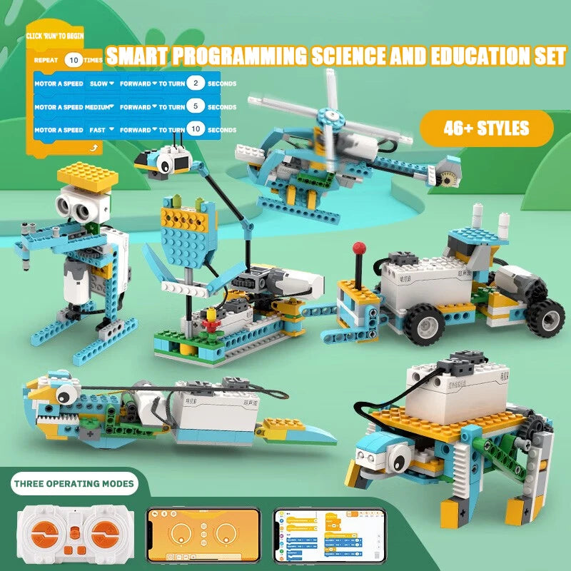 Building Blocks Steam Robot