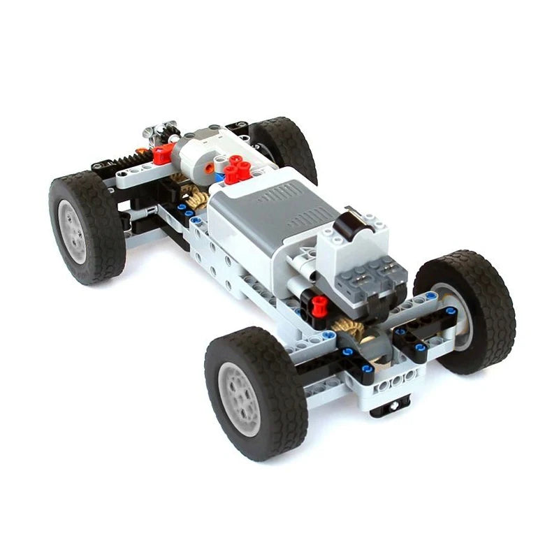 MOC Technical 4WD Four-Wheel Drive Cars Electric Remote Vehicle