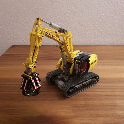 Technical Brick Excavator MOD Version full RC Power