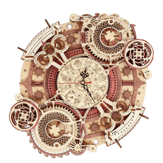 Wall Clock 3D Wooden Puzzle