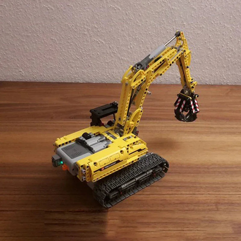 Technical Brick Excavator MOD Version full RC Power