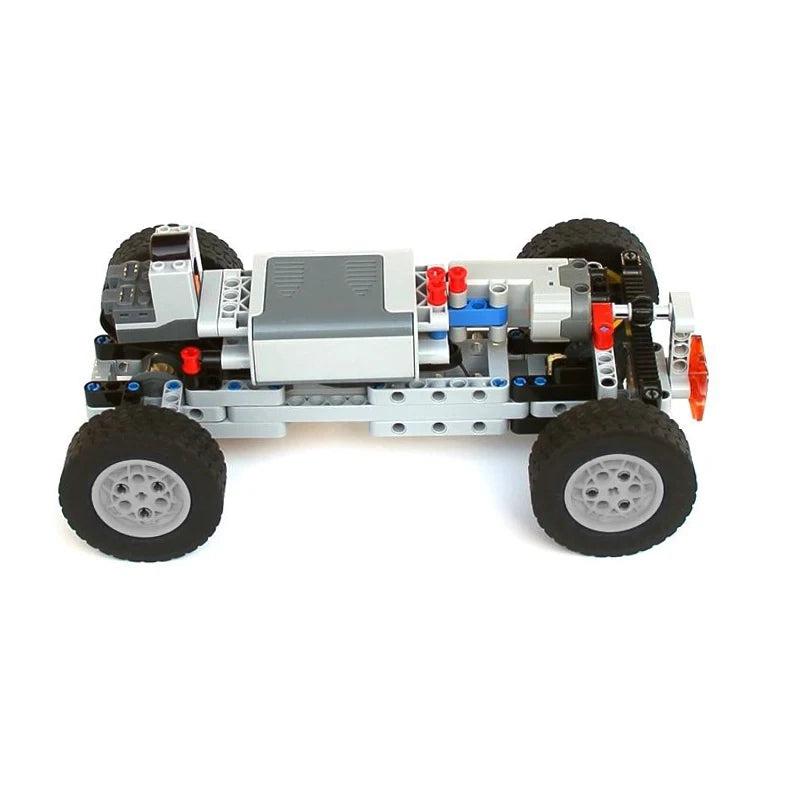 MOC Technical 4WD Four-Wheel Drive Cars Electric Remote Vehicle