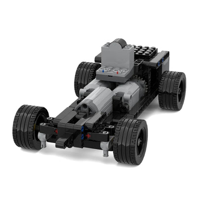 MOC Electronics Drift Chassis Double Motors Rear Wheel Drive Technical Cars