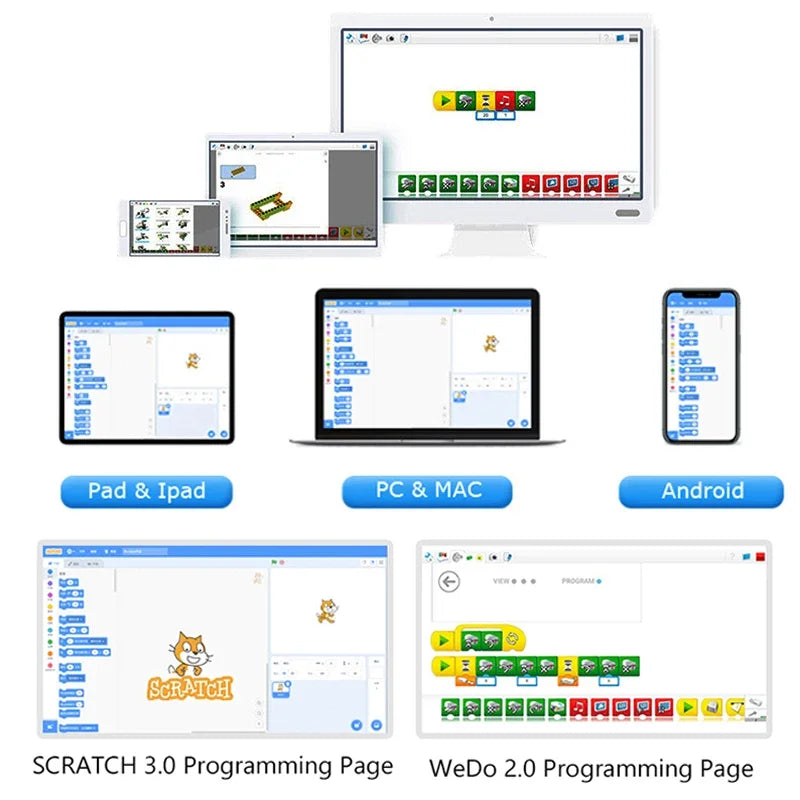 390Pcs The Third Generation WeDo 2.0 Core Set